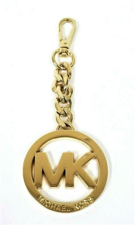 gold-tone rooster key charm michael kors